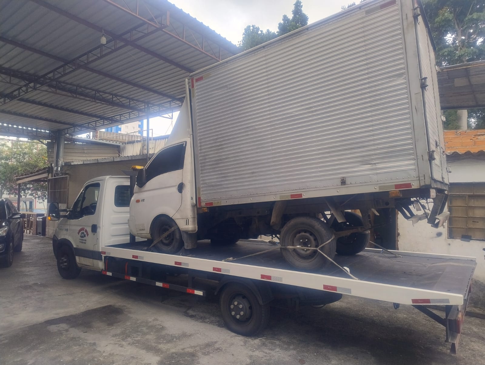 Guincho Silva em atendimento na Zona Sul